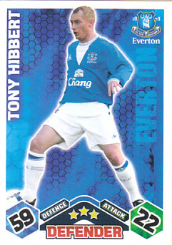 Tony Hibbert Everton 2009/10 Topps Match Attax #133